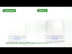 पीपीआर वाल्व पीतल छिपा हुआ पीपीआर स्टॉप कॉक वाल्व