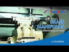 C46500 तांबे के पाइप पुश इन फिटिंग गैस और 2एटर सिस्टम के लिए आईएसओ प्रमाणित