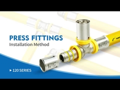 पॉलीथीन एल्यूमीनियम प्रेस फिटिंग ISO17484 AS4176.8 प्रमाणित