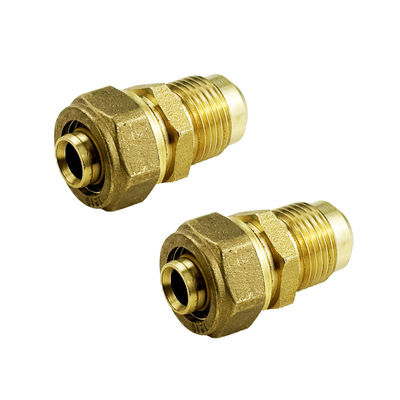 ISO17484-1/AS4176.8 प्रमाणित Pex संपीड़न फिटिंग्स के लिए Pex Al Pex पाइप 18*1/2