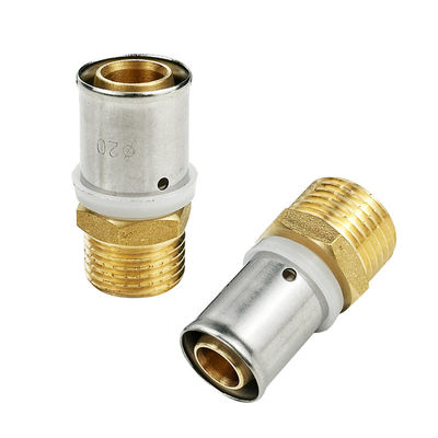 पीईएक्स नलसाजी पीतल बट वेल्ड पाइप प्रेस फिटिंग TH प्रकार 20mm 32mm 40mm प्रेस कास्टिंग फिटिंग