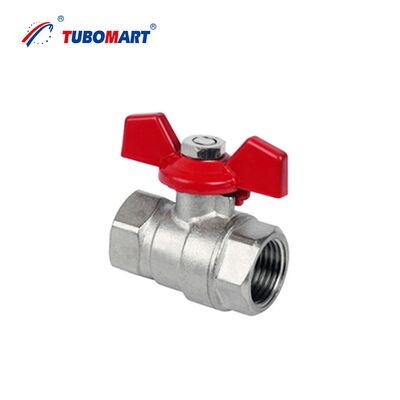 TUBOMART OEM High Pressure DN25 Disassemble Female to Male Brass Ball Valve Underfloor Heating System